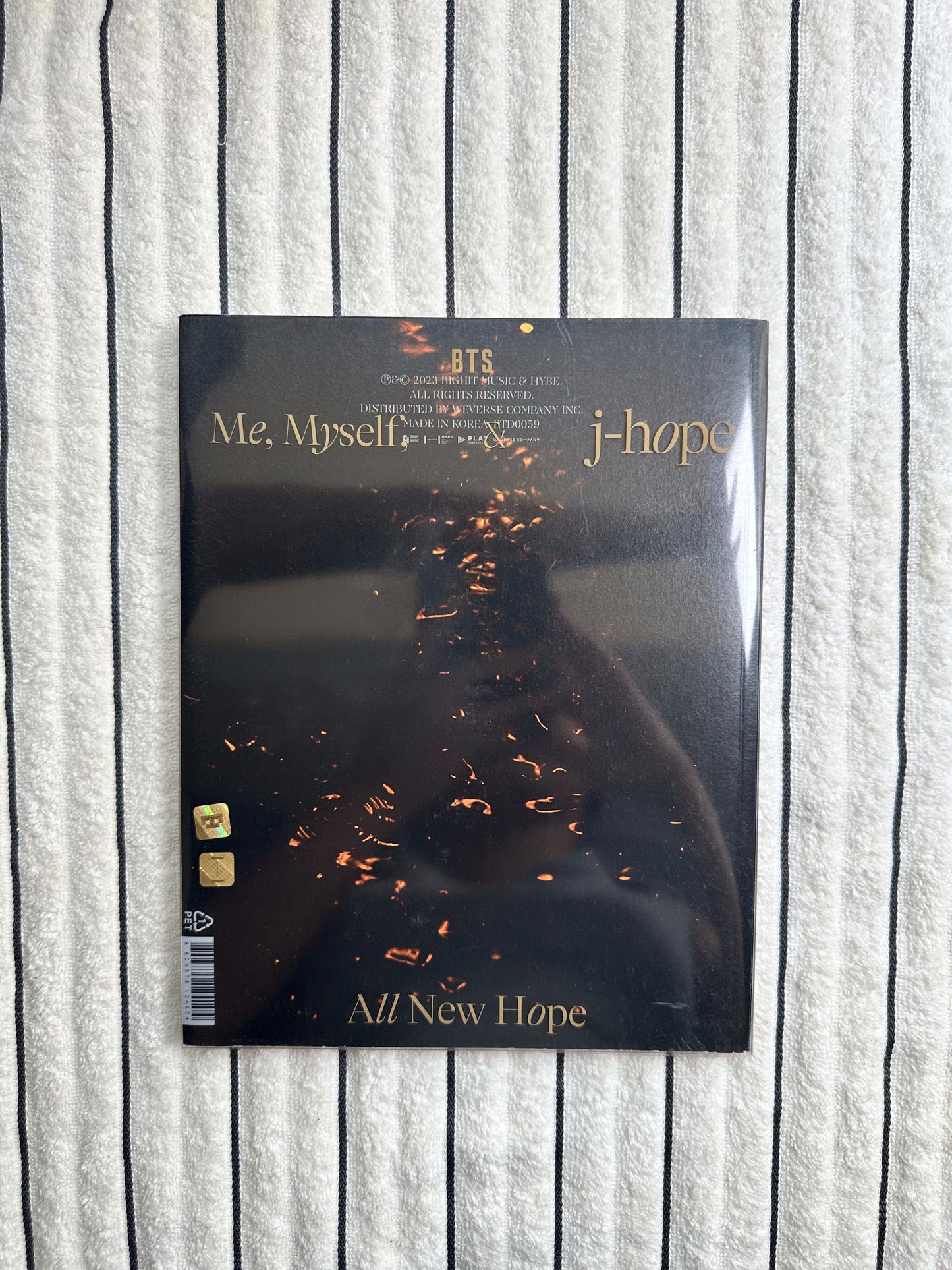 BTS j-hope Special 8 Photo-Folio “Me, Myself & j-hope: All New Hope” | Pre-Owned