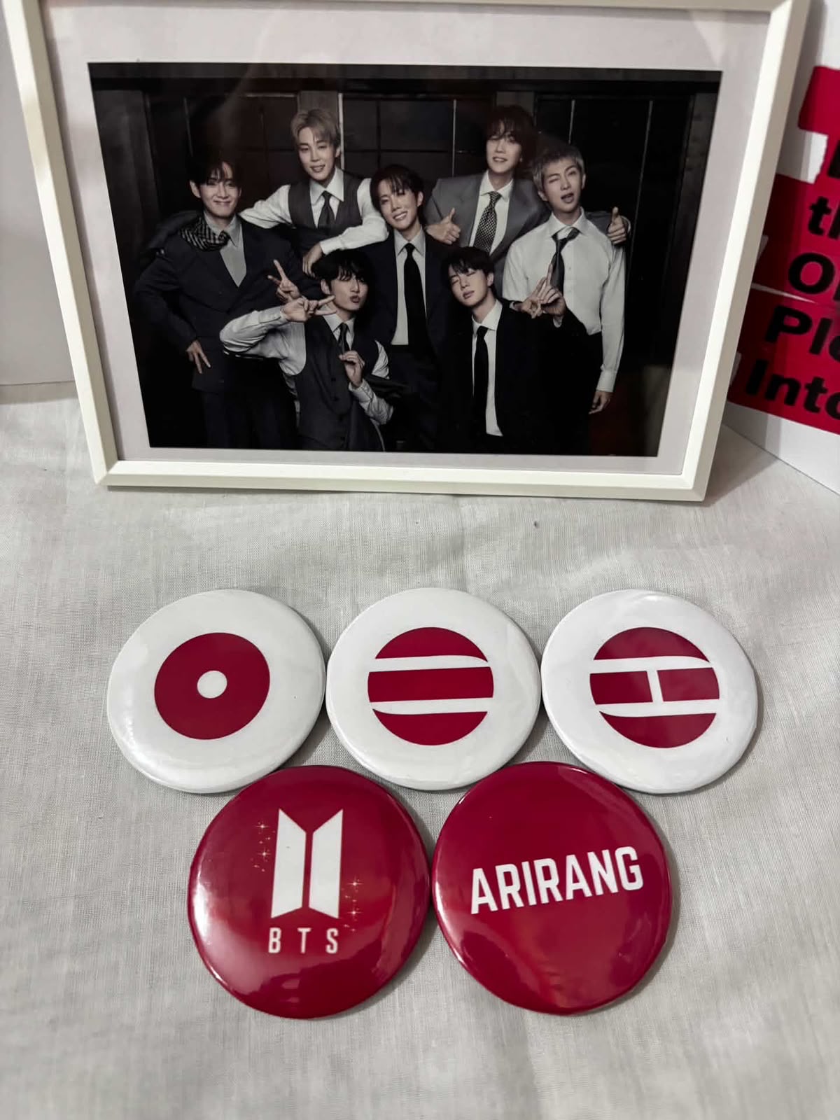BTS & ARIRANG Red Badge Set — Five Piece
