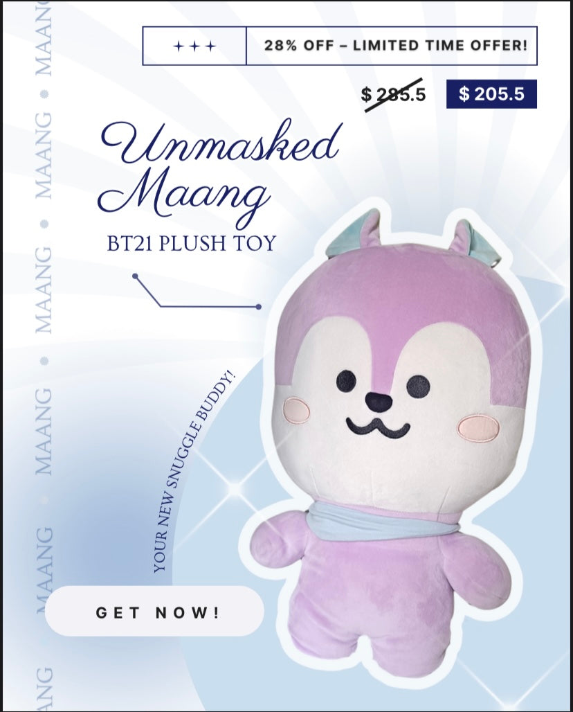 Plush Toy: Unmasked Maang (Copy)