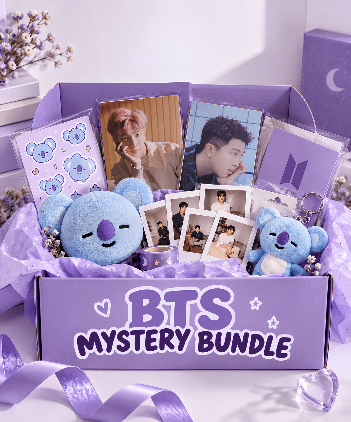 BTS Mystery Bundle | RM & BT21 Collectibles + Freebies