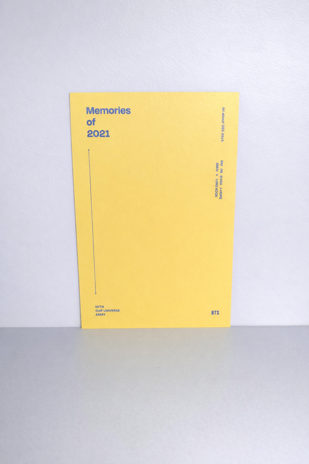 BTS Memories of 2021 Postcards Set | RM, Jin, Suga, J-Hope | Pre-Owned