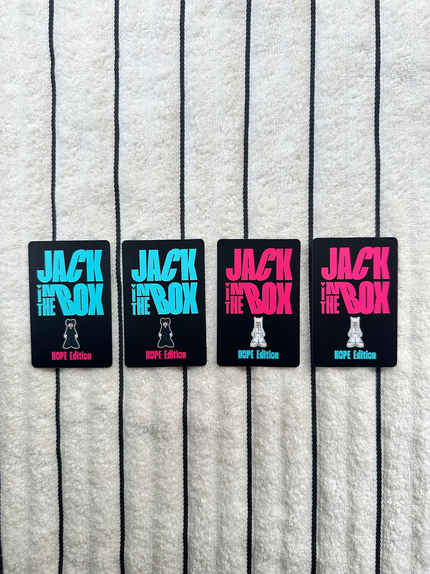 BTS J-Hope JITB Photocards Set of 4 (Includes Duplicates) | Pre-Owned