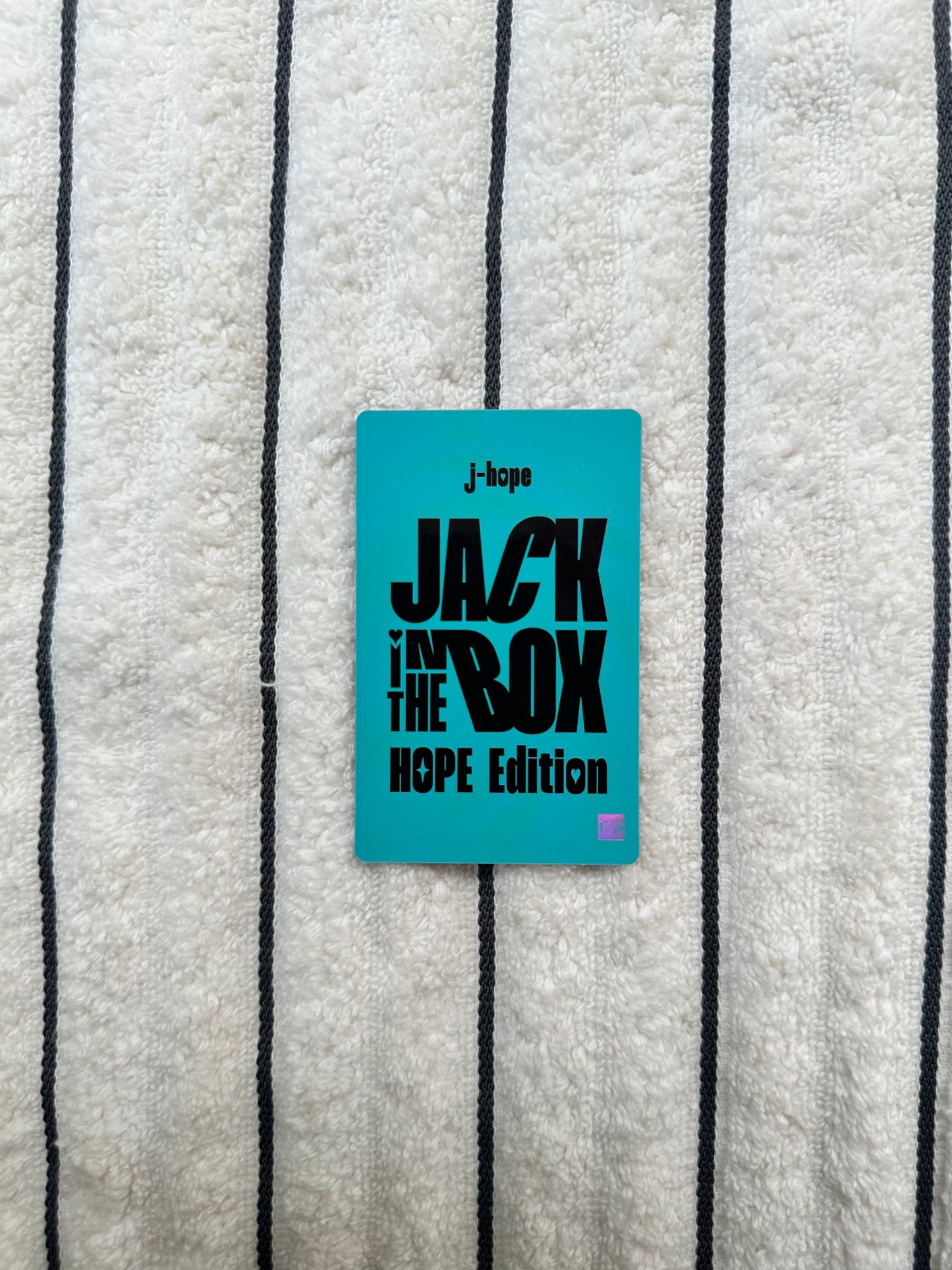 BTS J-Hope JITB M2U Lucky Draw Photocard | Pre-Owned