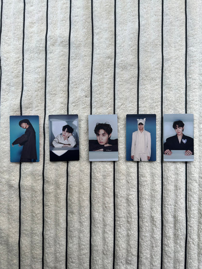 BTS J-Hope JITB Lucky Draw Photocards Set of 5 |  1 Soundwave, 1 M2U,3 Powerstation | Pre-Owned