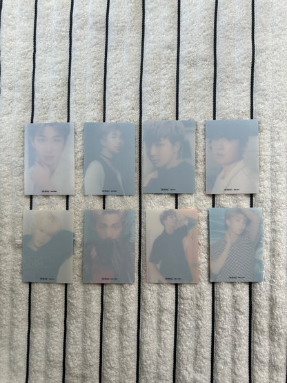 BTS ,THE BEST Photocards Set of 8 | JPFC, UMS, 7NET, Regular | Pre-Owned