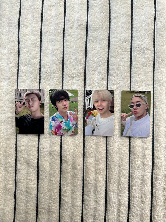 BTS In the SOOP 2 Photocards Set of 4 | RM, Jin, Jimin , V | Pre-Owned