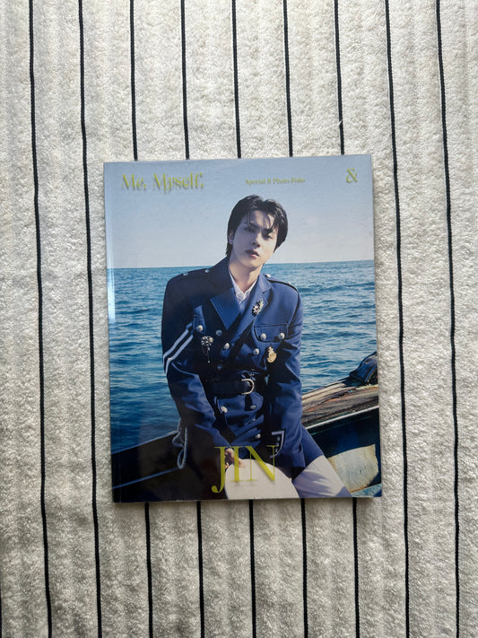 BTS Jin Special 8 Photo-Folio “Me, Myself, and Jin: Sea of JIN Island” | Pre-Owned