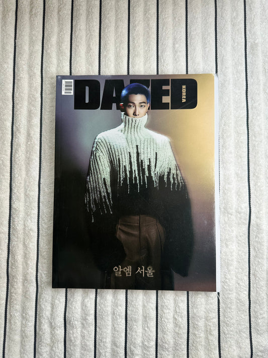 DAZED Korea October 2023 Magazine ft. BTS RM (Kim Namjoon) | Seoul Edition | Pre-Owned