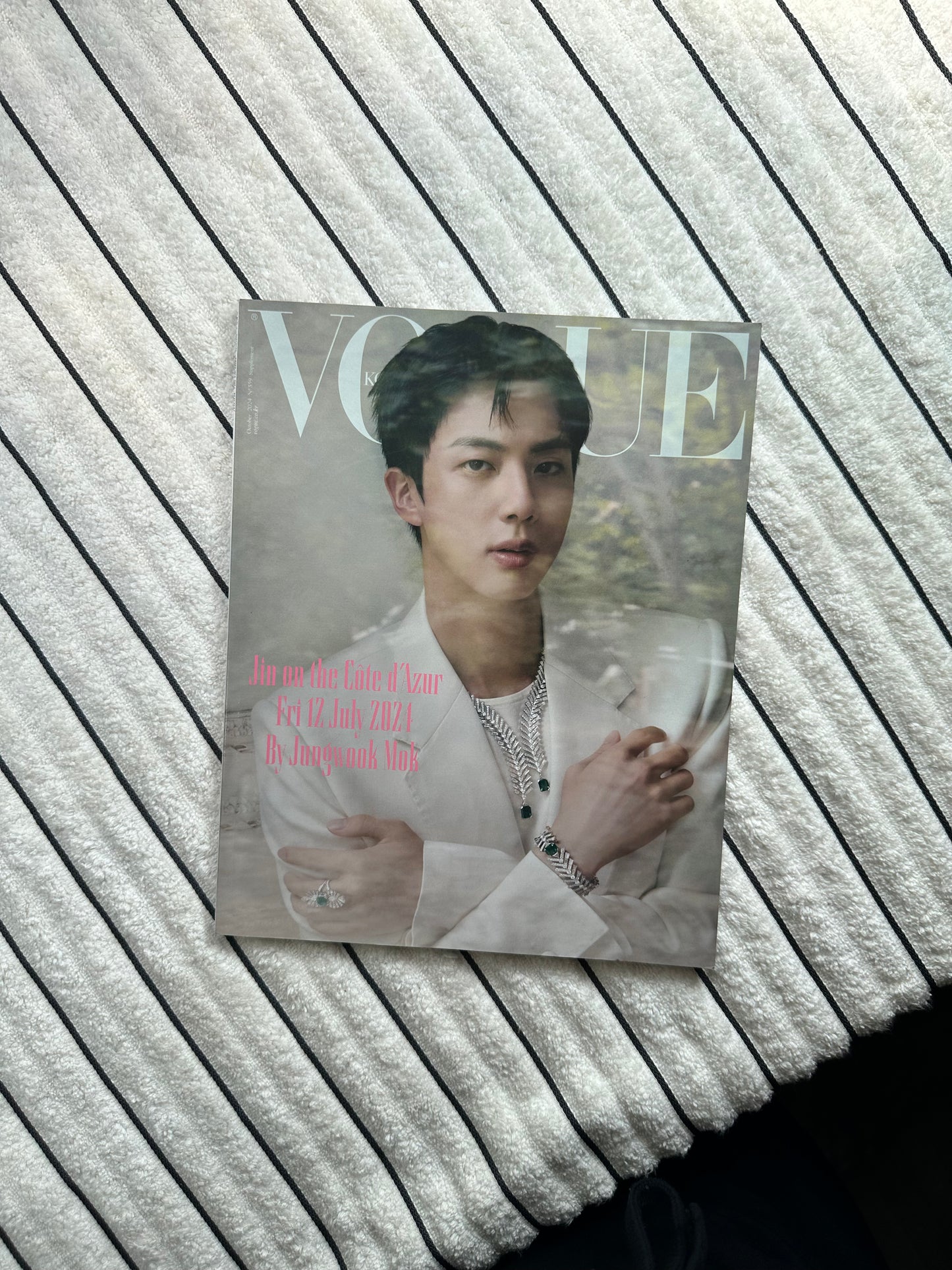 Vogue Korea October 2024 Special Edition ft. BTS Jin | Cover C | Pre-Owned