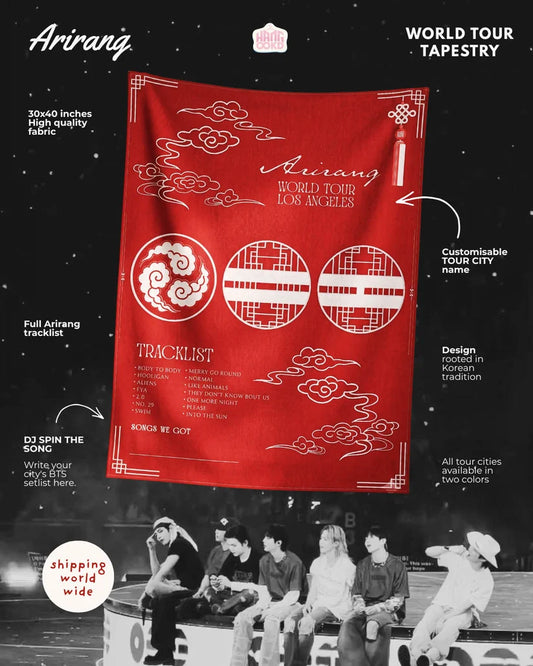 Arirang World Tour Tapestry