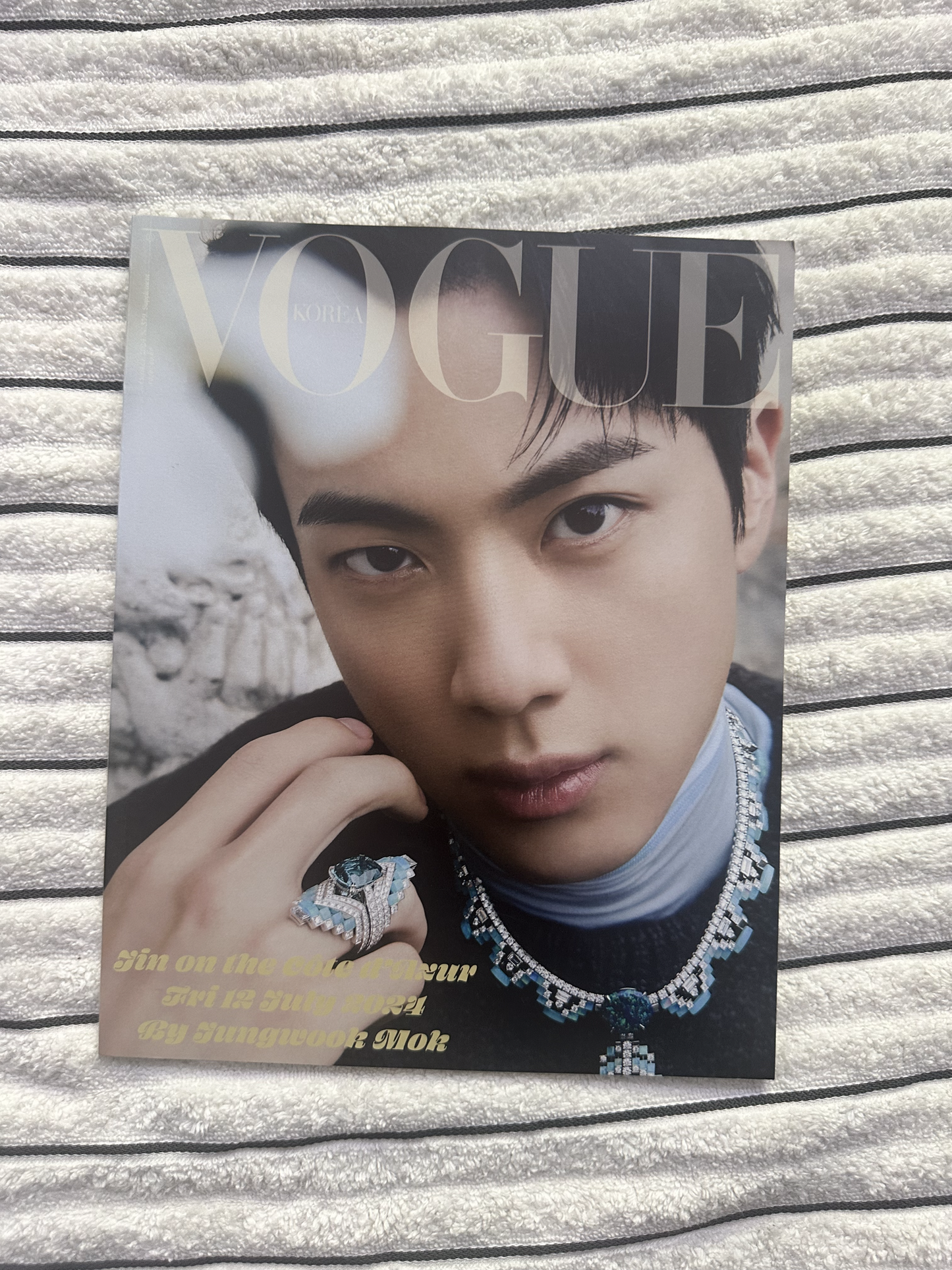 Vogue Korea October 2024 Special Edition ft. BTS Jin | Cover A, B & C | Pre-Owned