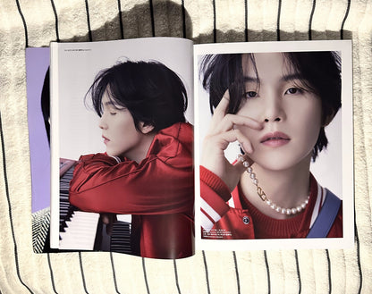 Marie Claire Korea May 2023 ft. SUGA — double spread both looks
