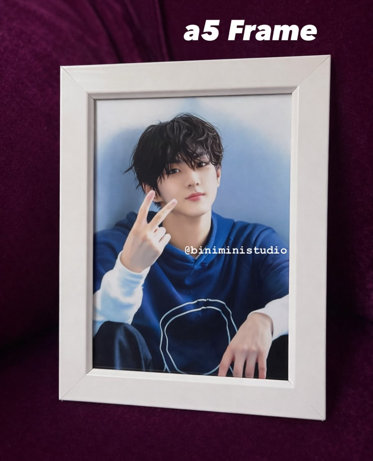 A5 Photo Frame — K-pop Inspired Fan Decor